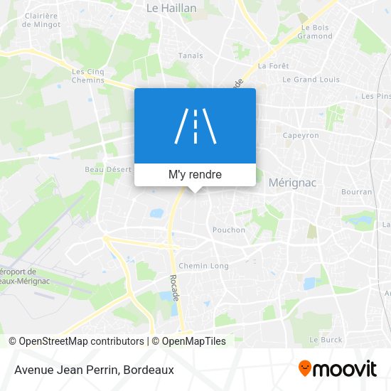 Avenue Jean Perrin plan