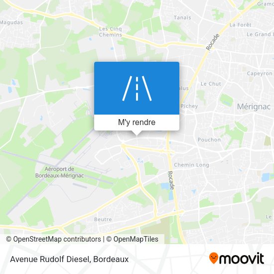 Avenue Rudolf Diesel plan