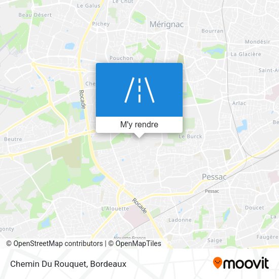 Chemin Du Rouquet plan