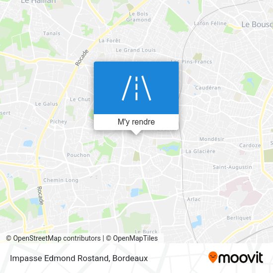 Impasse Edmond Rostand plan