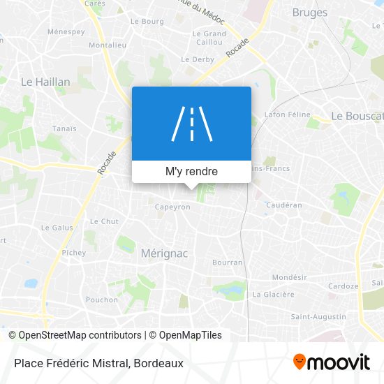 Place Frédéric Mistral plan