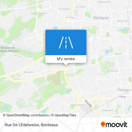 Rue De L'Edelweiss plan