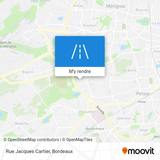 Rue Jacques Cartier plan