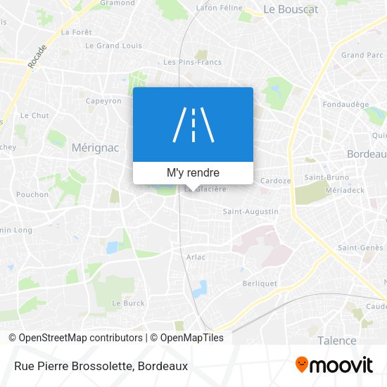 Rue Pierre Brossolette plan
