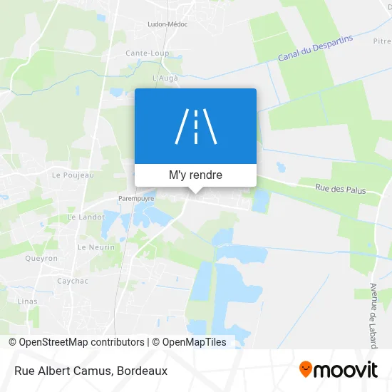 Rue Albert Camus plan