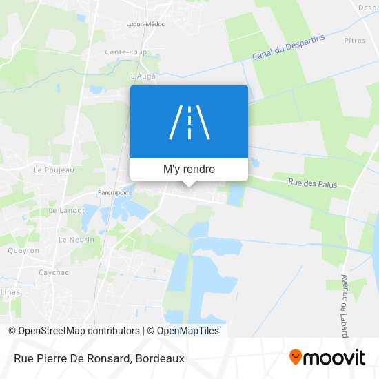Rue Pierre De Ronsard plan