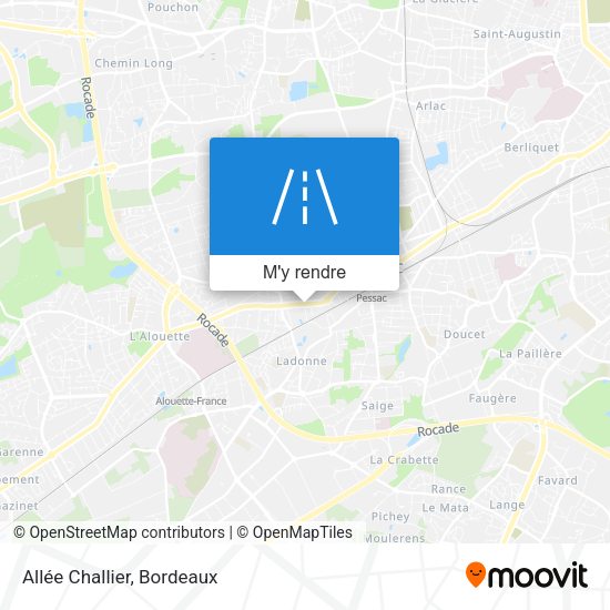 Allée Challier plan