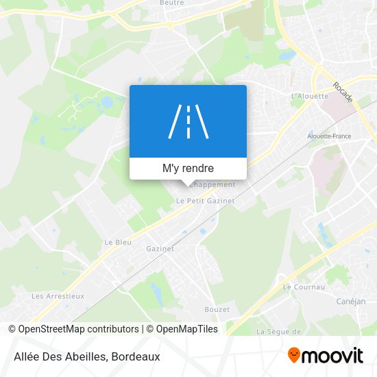 Allée Des Abeilles plan