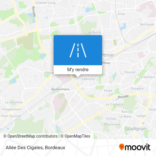 Allée Des Cigales plan