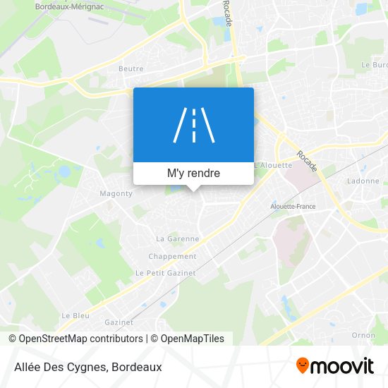 Allée Des Cygnes plan