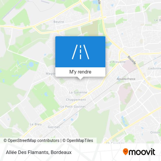 Allée Des Flamants plan