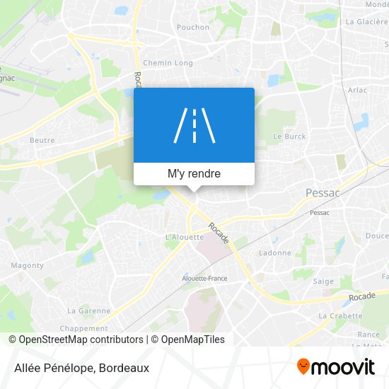 Allée Pénélope plan