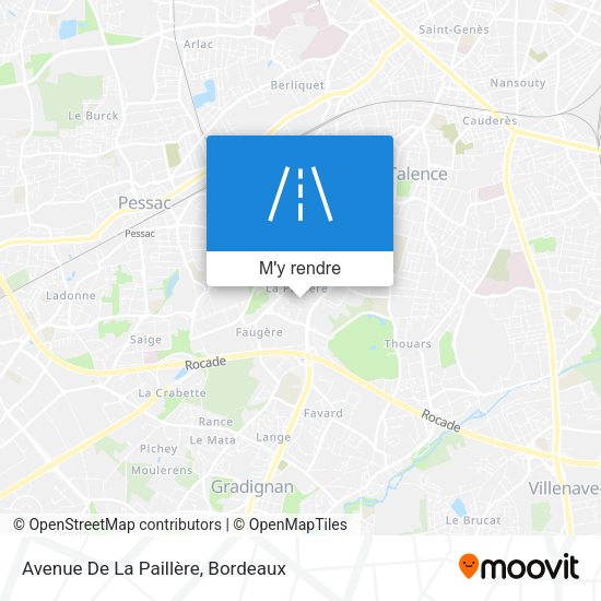 Avenue De La Paillère plan