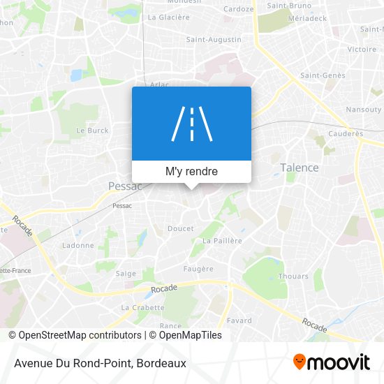 Avenue Du Rond-Point plan