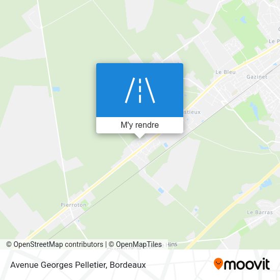 Avenue Georges Pelletier plan