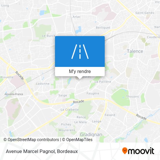 Avenue Marcel Pagnol plan