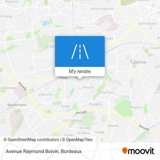Avenue Raymond Boivin plan