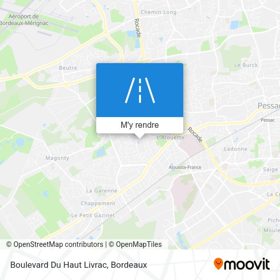 Boulevard Du Haut Livrac plan