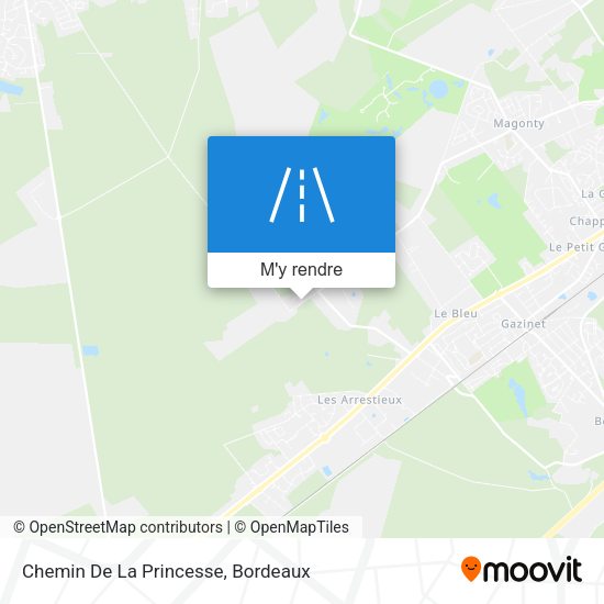 Chemin De La Princesse plan