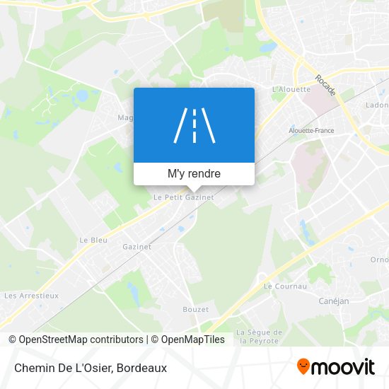 Chemin De L'Osier plan