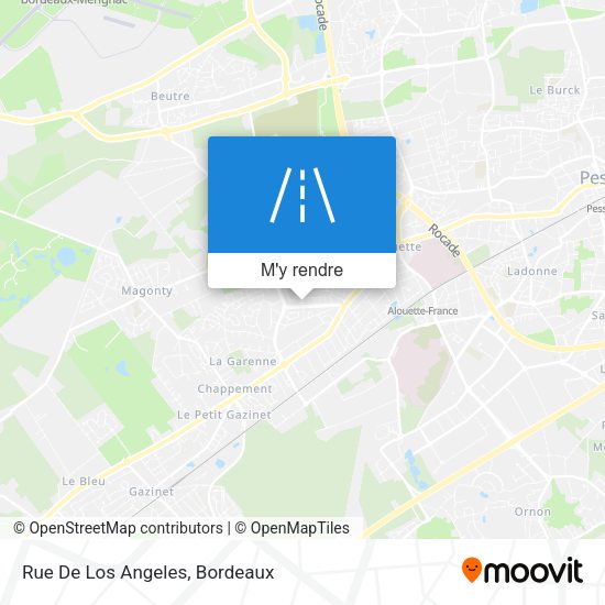 Rue De Los Angeles plan