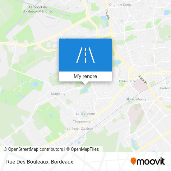 Rue Des Bouleaux plan