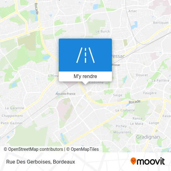 Rue Des Gerboises plan