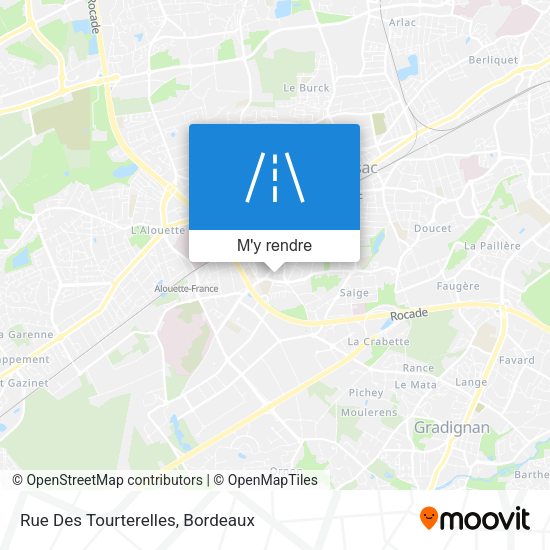 Rue Des Tourterelles plan