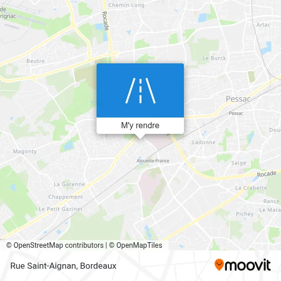 Rue Saint-Aignan plan