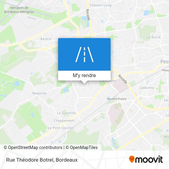 Rue Théodore Botrel plan