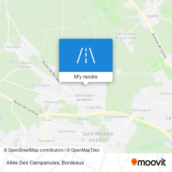 Allée Des Campanules plan