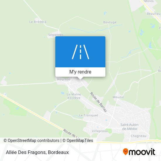 Allée Des Fragons plan