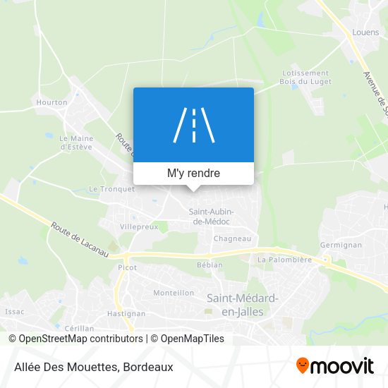 Allée Des Mouettes plan