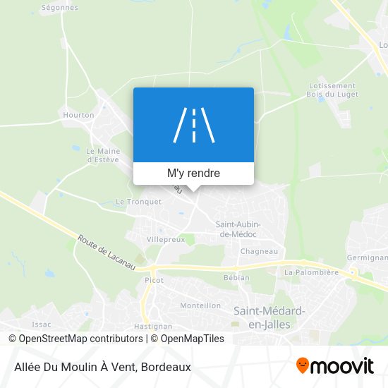 Allée Du Moulin À Vent plan