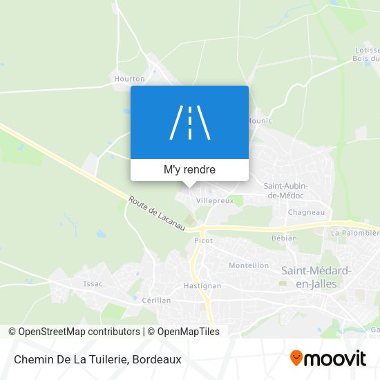 Chemin De La Tuilerie plan