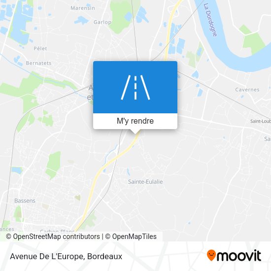 Avenue De L'Europe plan