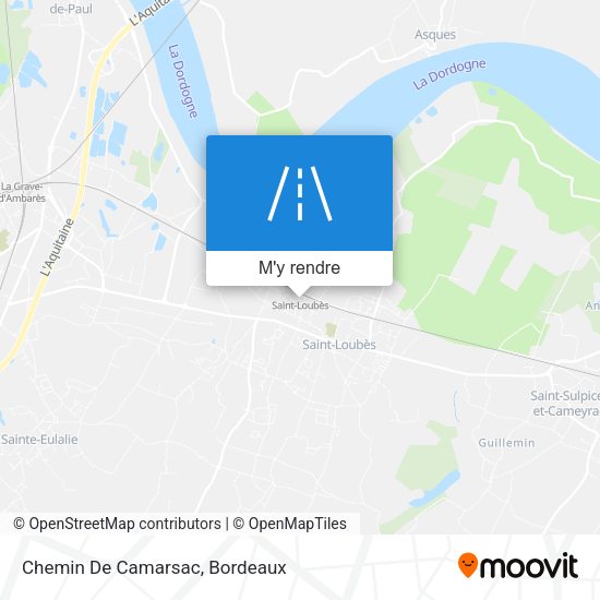 Chemin De Camarsac plan