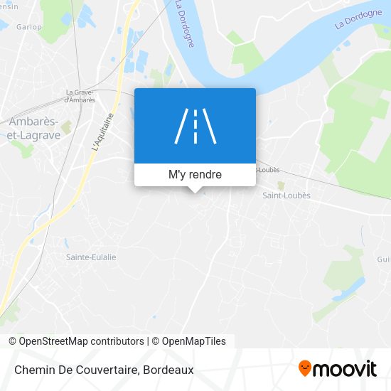 Chemin De Couvertaire plan