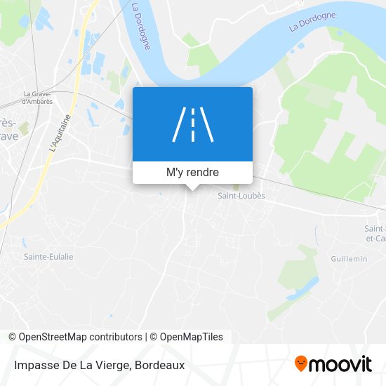 Impasse De La Vierge plan
