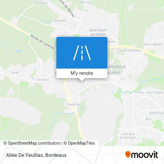 Allée De Feuillas plan