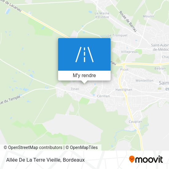 Allée De La Terre Vieille plan