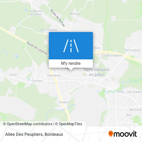 Allée Des Peupliers plan