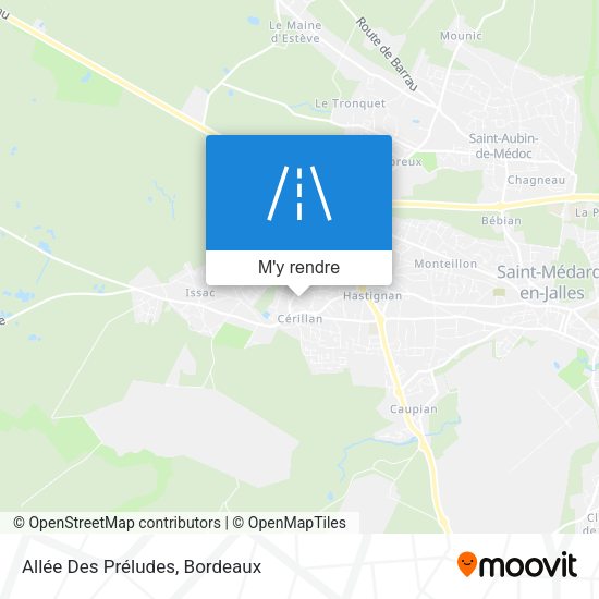 Allée Des Préludes plan