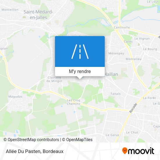 Allée Du Pasten plan