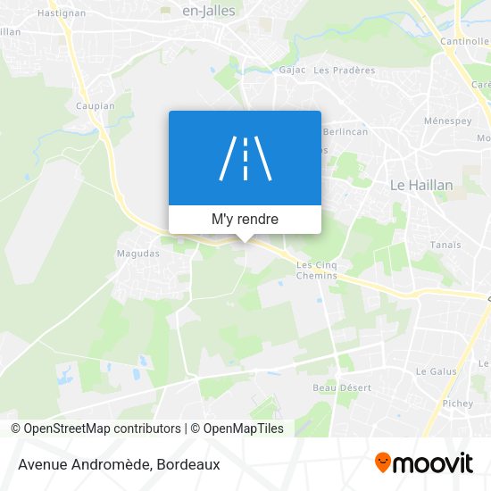 Avenue Andromède plan