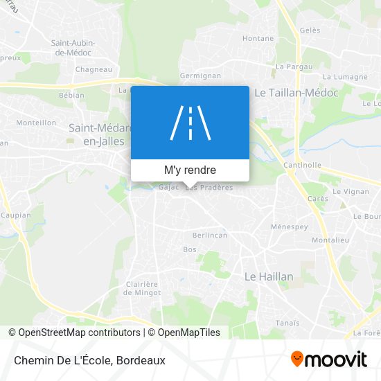 Chemin De L'École plan