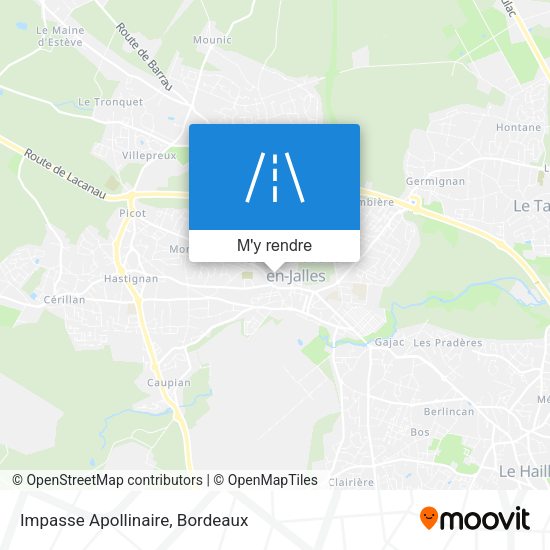 Impasse Apollinaire plan