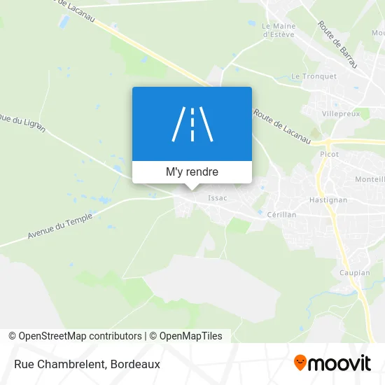 Rue Chambrelent plan