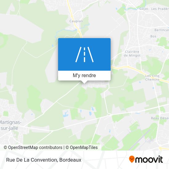 Rue De La Convention plan