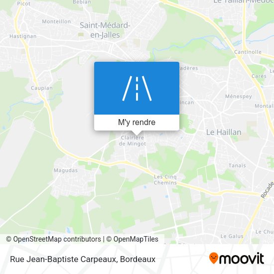 Rue Jean-Baptiste Carpeaux plan